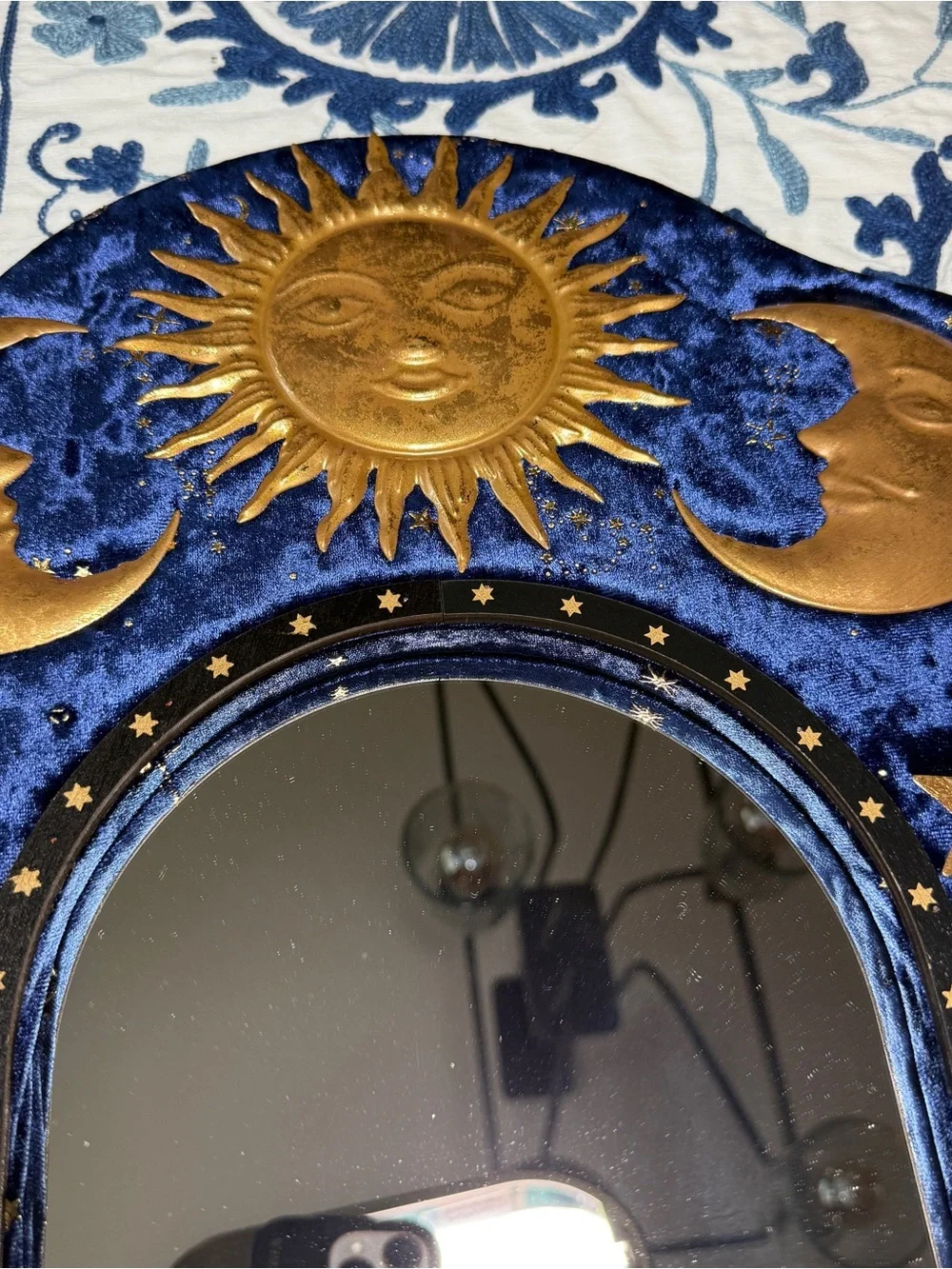 Michaels Bound By Magic Celestial Wall Mirror Moon Sun Stars Witch Whimsy Decor